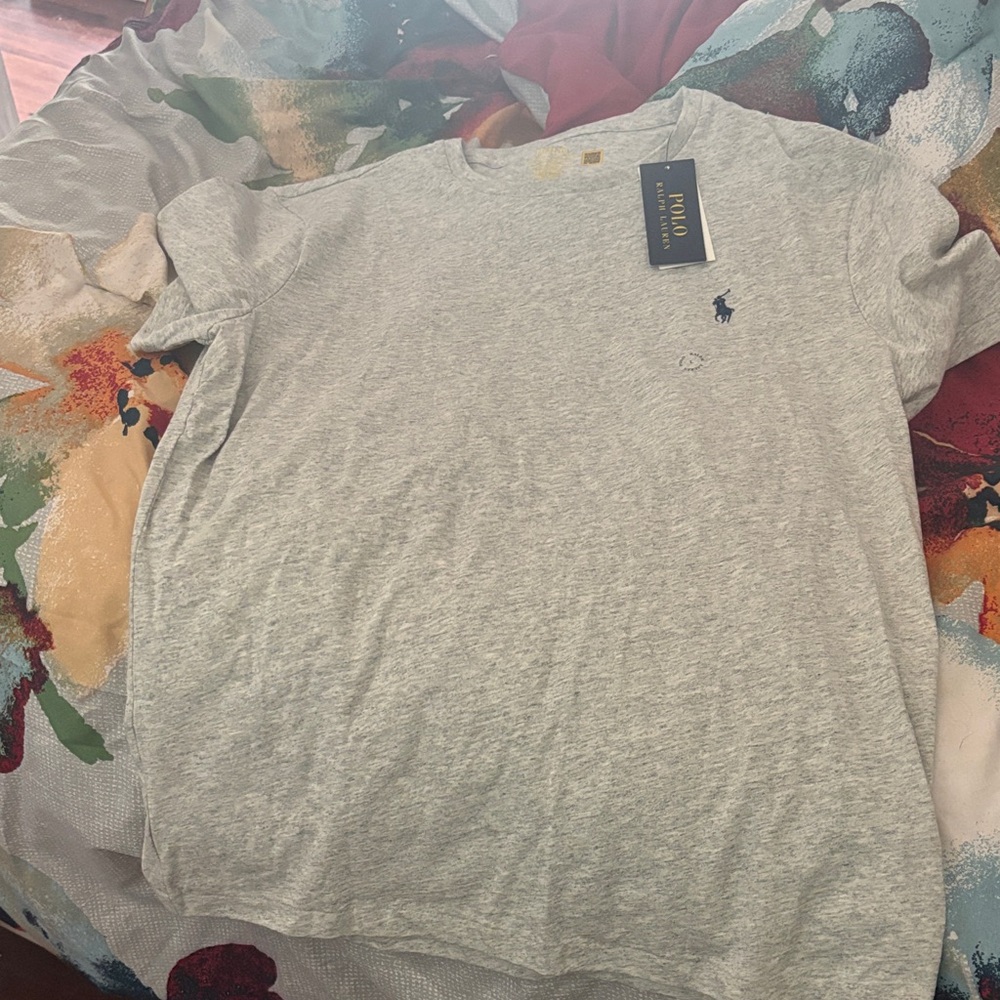 Polo by Ralph Lauren Heather Gray Tee